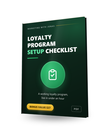 Loyalty Program Setup Checklist (PDF) mockup