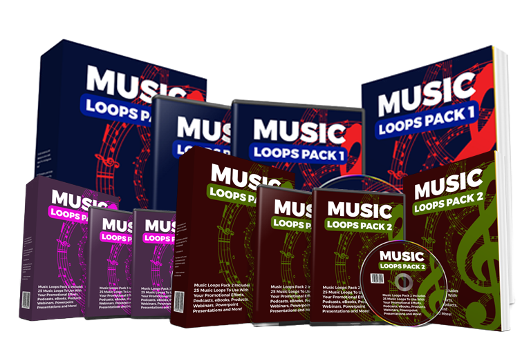 Music Loops Triple Pack mockup