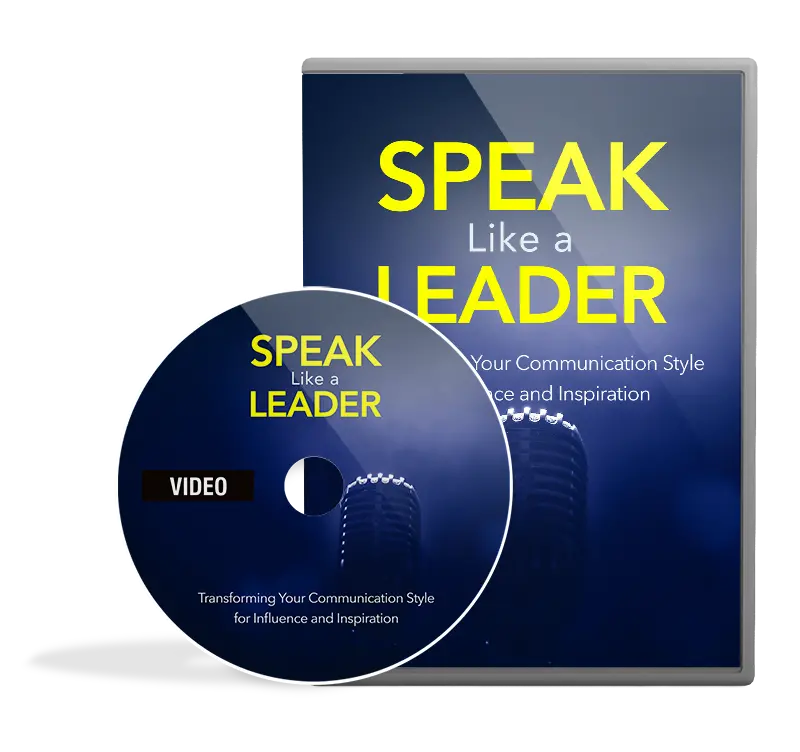 Speak Like a Leader (Video Course) mockup