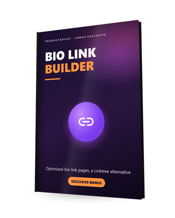 Bio Link Builder mockup