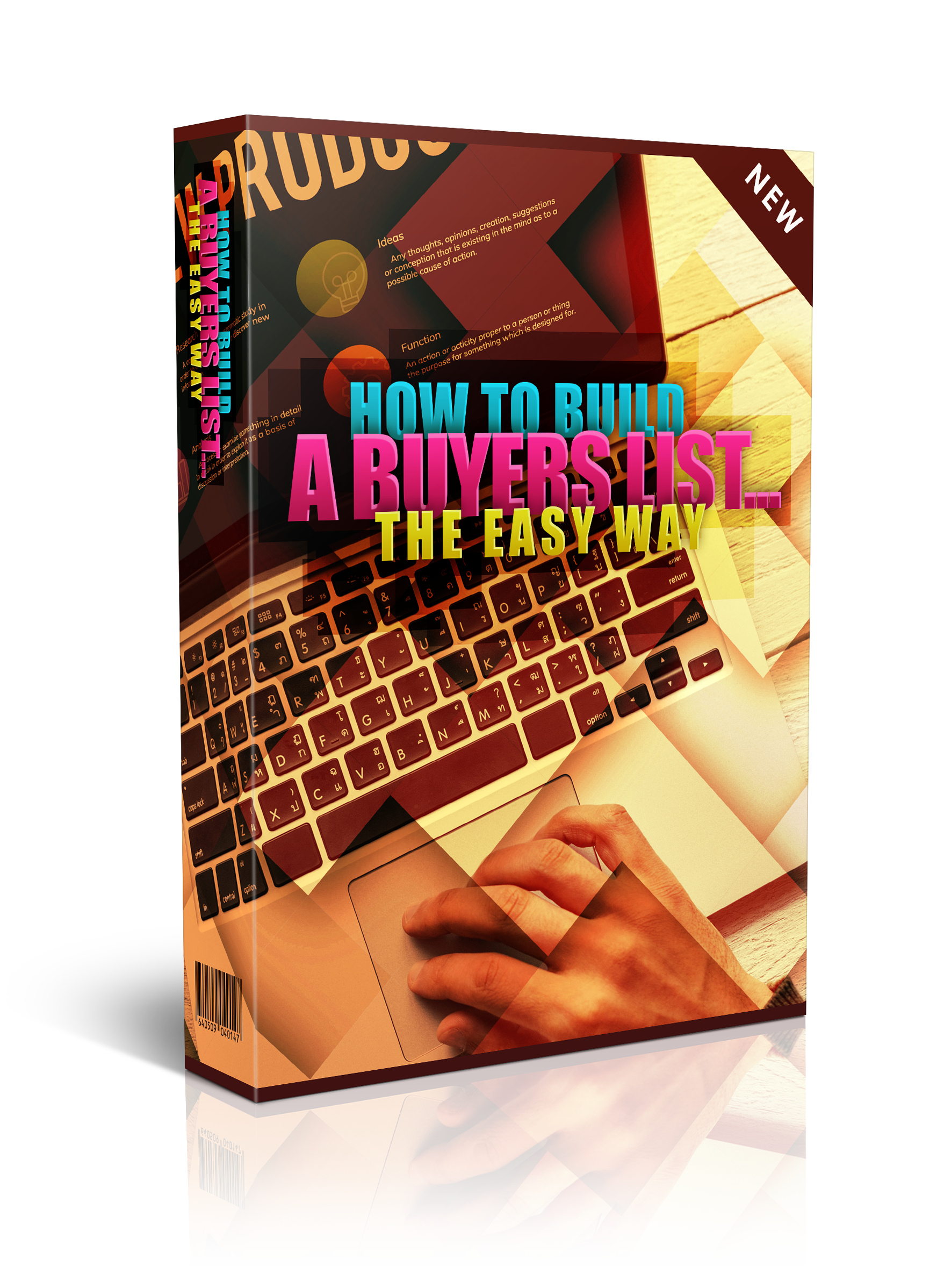 How To Build A Buyers List mockup