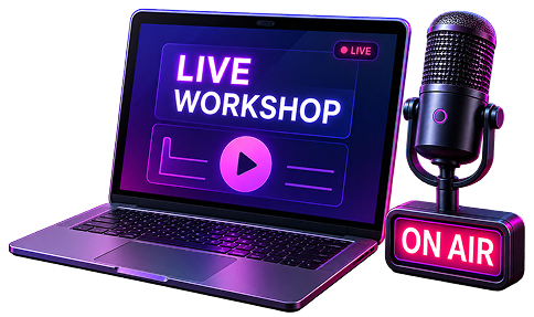 The Red-Carpet Live Workshop mockup