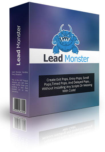 Lead Monster Package mockup