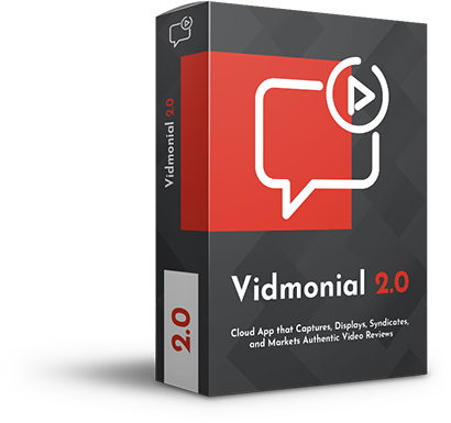 Vidmonial 2.0 mockup