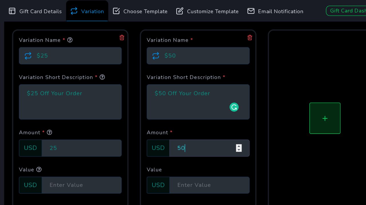 Build Rewards & Gift Cards screenshot